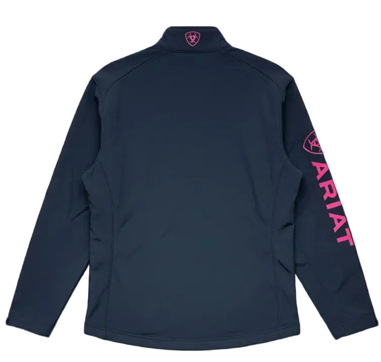 Ariat 10050546 Logo 2.0 Softshell Jacket Black / Pink