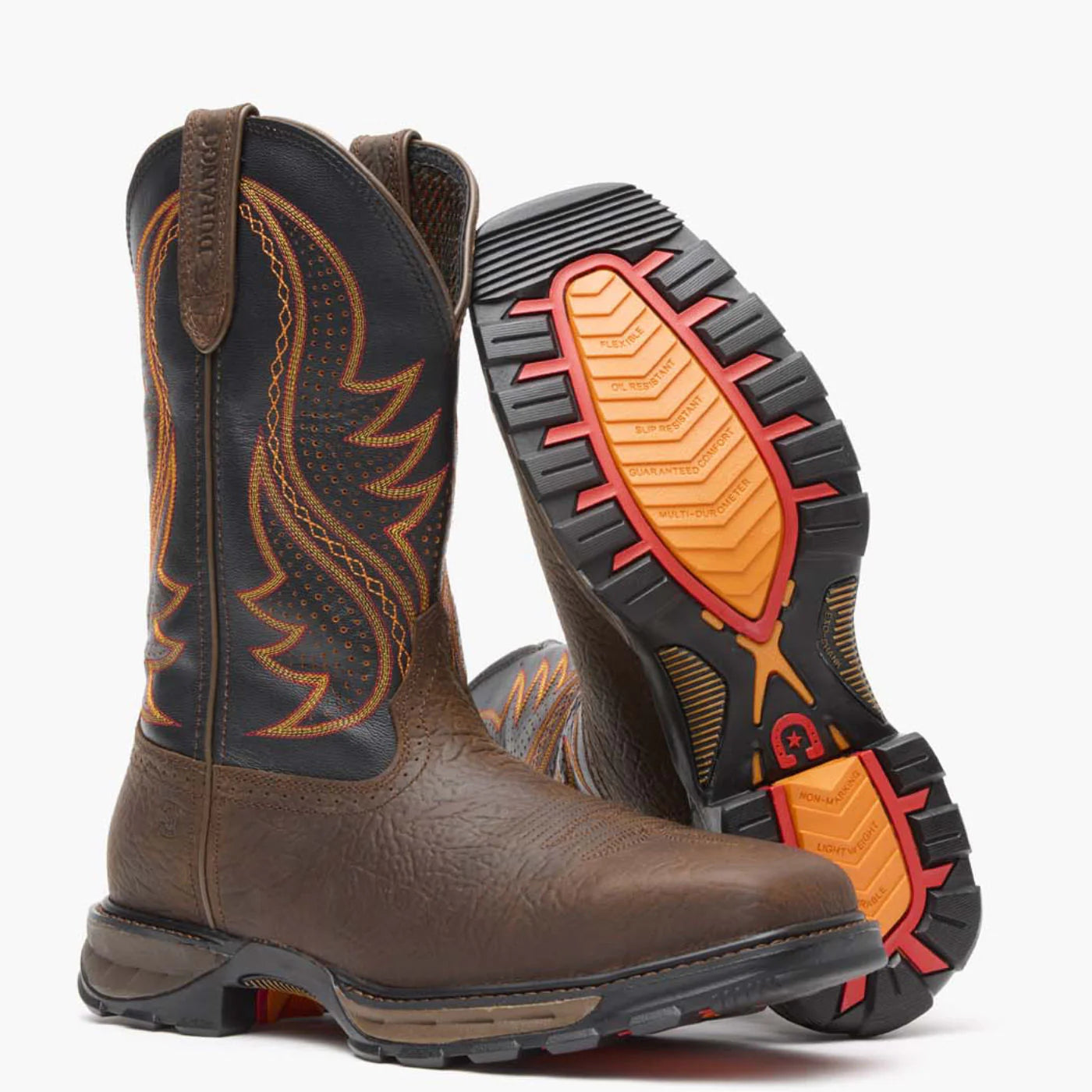 Durango DDB0478 Maverick XP Steel Toe Ventilated Insulkul Brown/Black