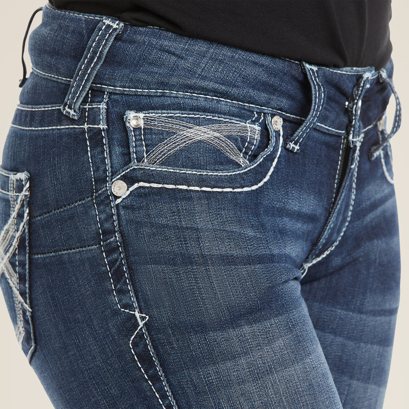 ARIAT Womens Ivy Straight Leg Jean Ivy Dresden-10024300
