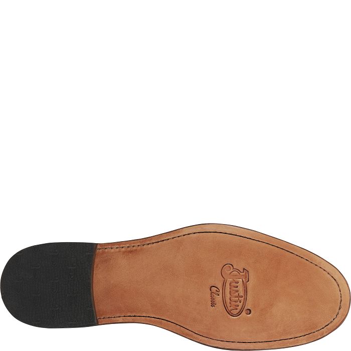 Justin RP503 Drennan Black 8'' Lace Leather Sole