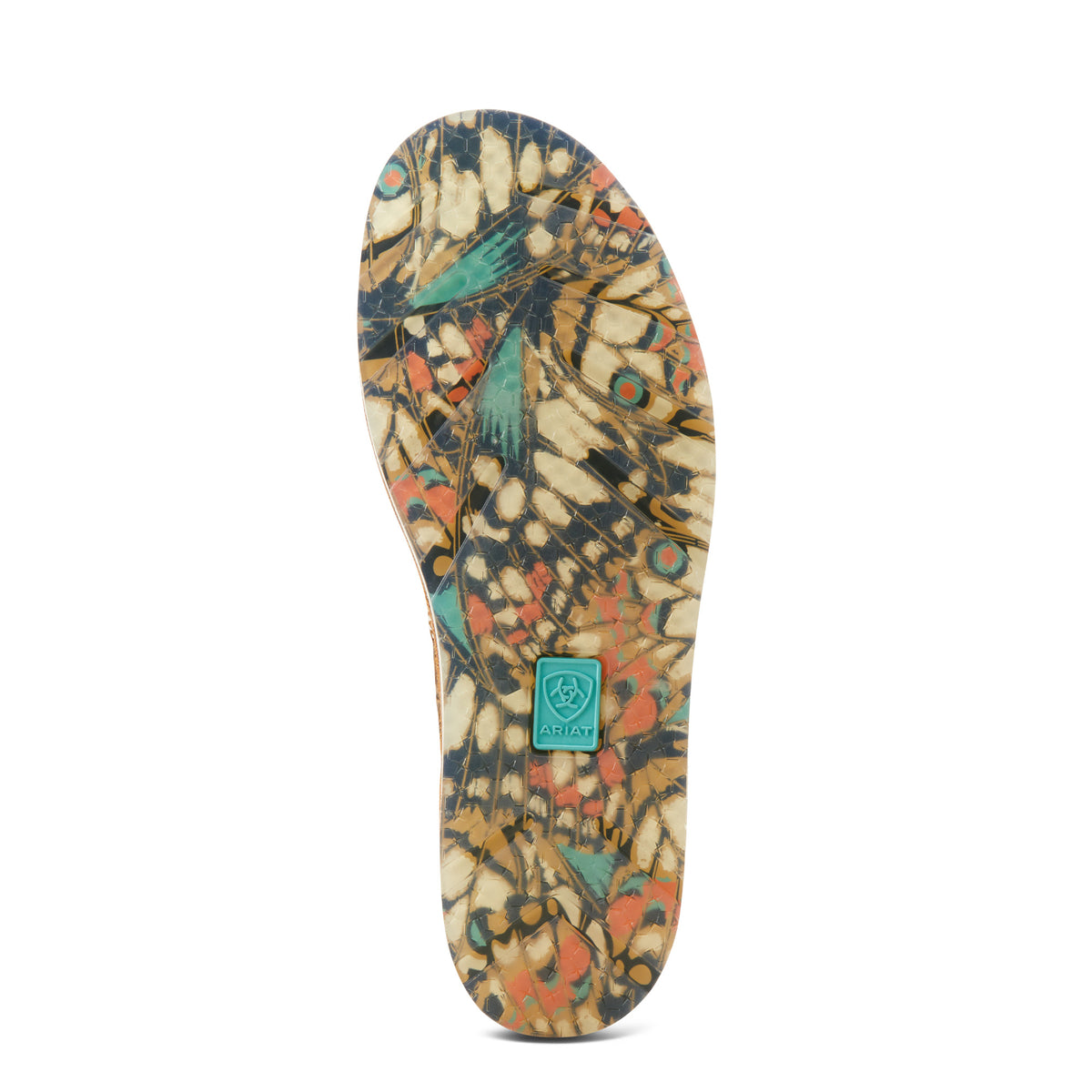 Ariat 10050960 Cruiser Shoe BROWN FLORAL EMBOSS