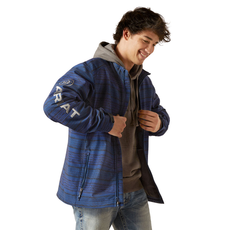 ARIAT 10046789 Logo 2.0 Softshell Jacket MIDSUMMER NIGHT/ROCK CLIMB