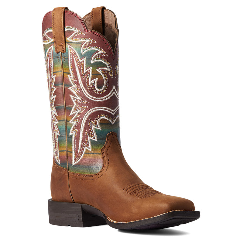 Ariat 10038329 Lonestar Western Boot Multi Shaft Ridge Tan
