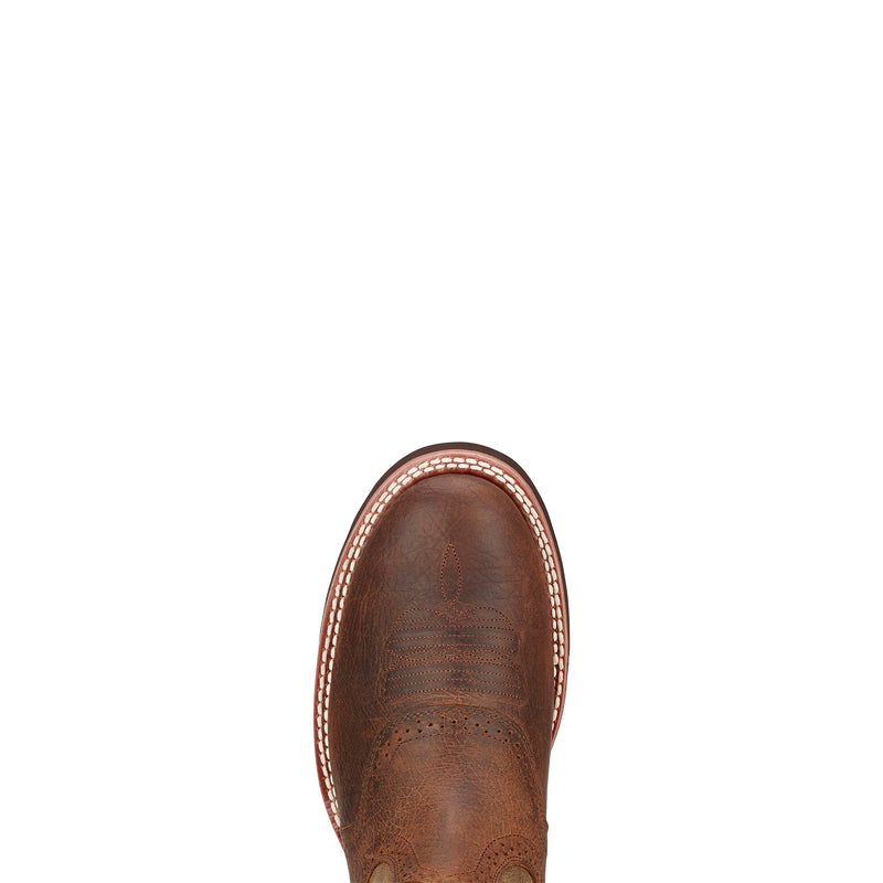 Ariat 10002559 MNS HERITAGE CREPE EARTH/BRNBOMBER