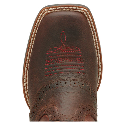 Ariat 10014101 Roughstock Wide Square Toe Brown Oiled Children's