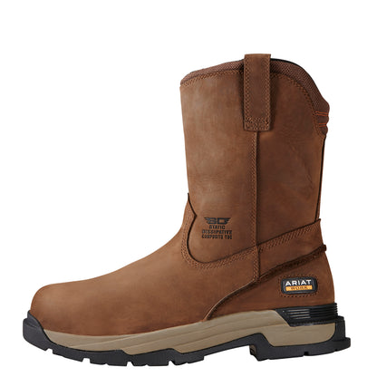 Ariat 10020094 MasterGrip Pull-On SD Composite Toe Work Boot OILY DISTRESSED BROWN