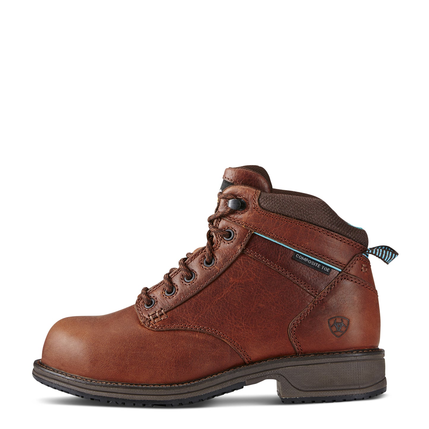 Ariat 10020097 Casual Work Mid Lace Static Dissipative Composite Toe Work Boot Nutty Brown