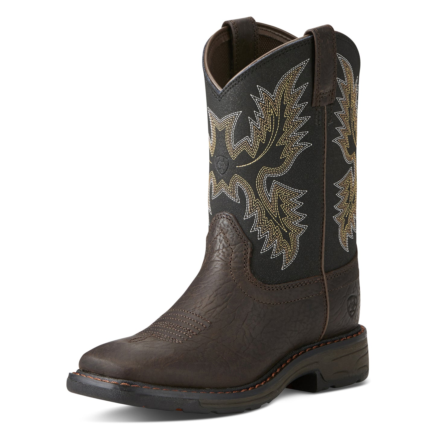 Ariat 10021452 WorkHog Wide Square Toe Boot Bruin Brown