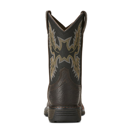 Ariat 10021452 WorkHog Wide Square Toe Boot Bruin Brown