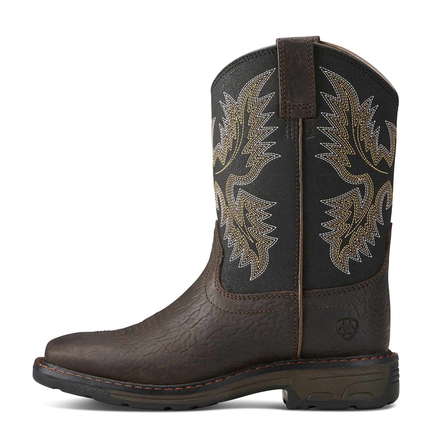 Ariat 10021452 WorkHog Wide Square Toe Boot Bruin Brown