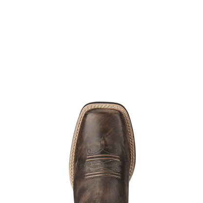 Ariat 10021616 Quickdraw Western Boot Tack Room Chocolate