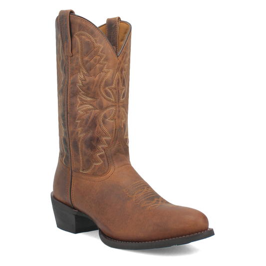 Laredo 68452 Birchwood Distressed Tan Western R Toe