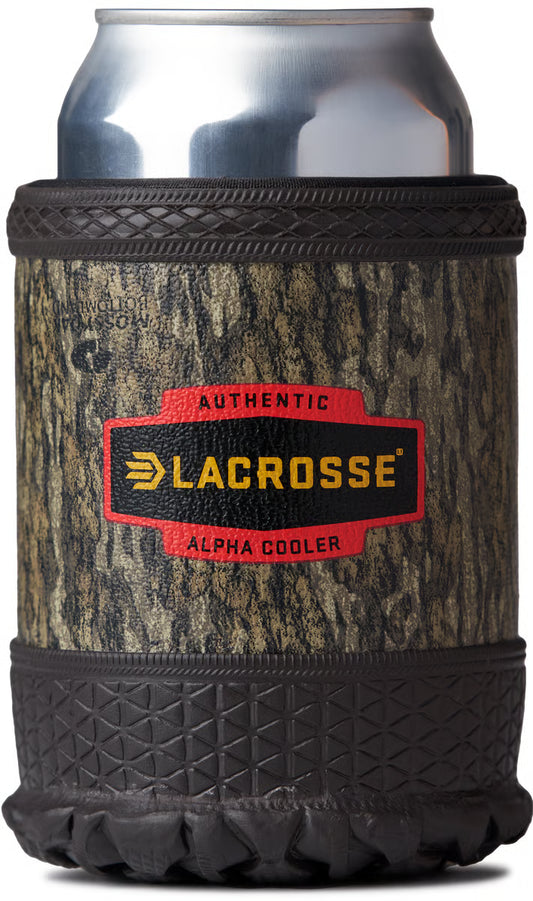 Lacrosse 974372 Unisex Alpha Can Cooler, Mossy Oak Bottomland