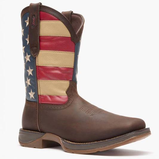 Durango® DB5554 Rebel™ Patriotic Pull-On Western Flag Boot