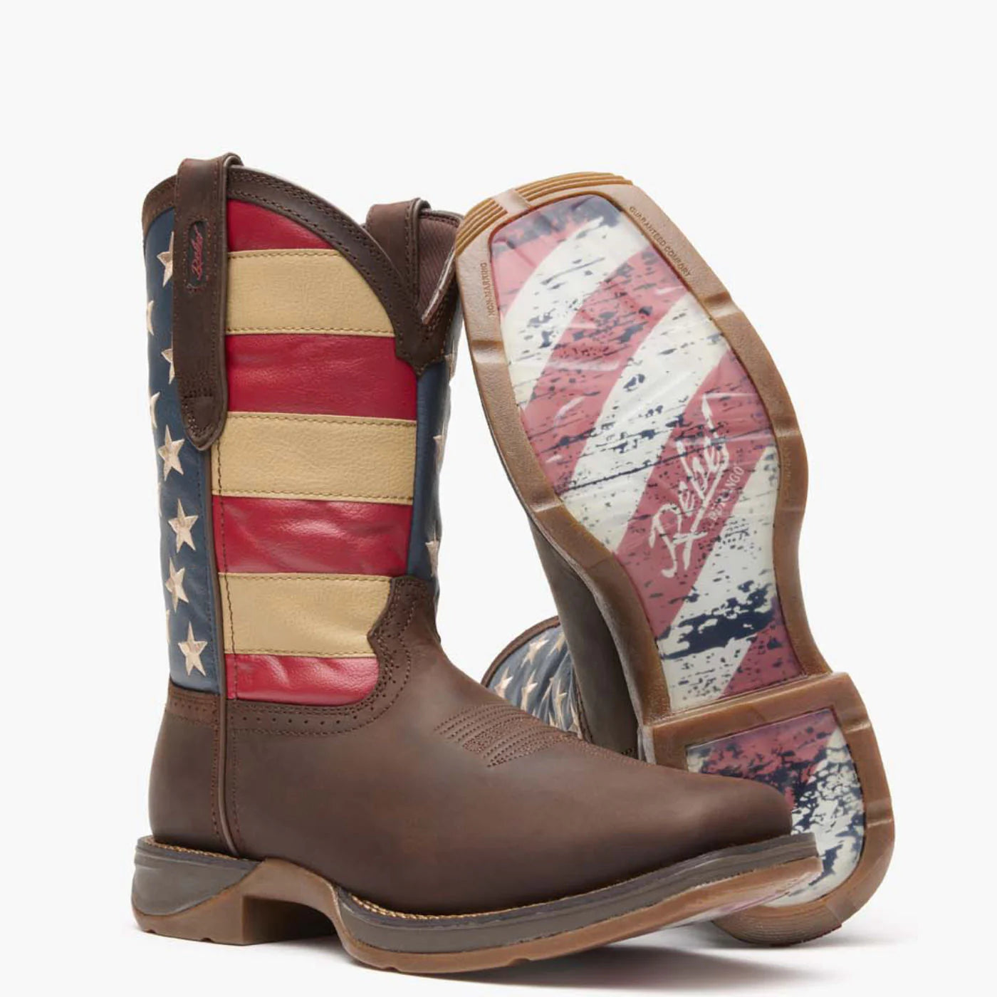 Durango® DB5554 Rebel™ Patriotic Pull-On Western Flag Boot