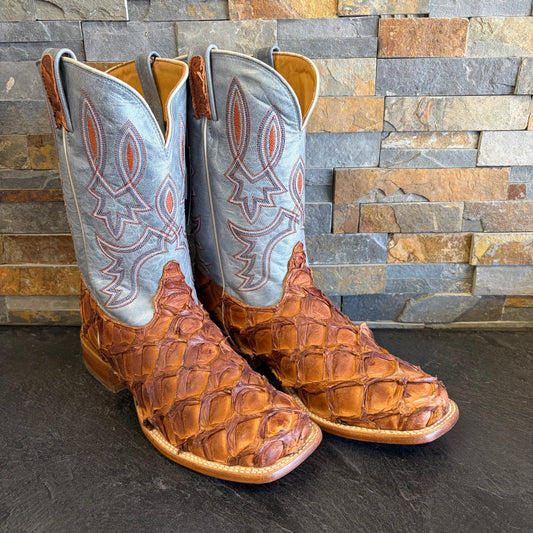 Tony Lama SA6053 Cognac Pirarucu Bass