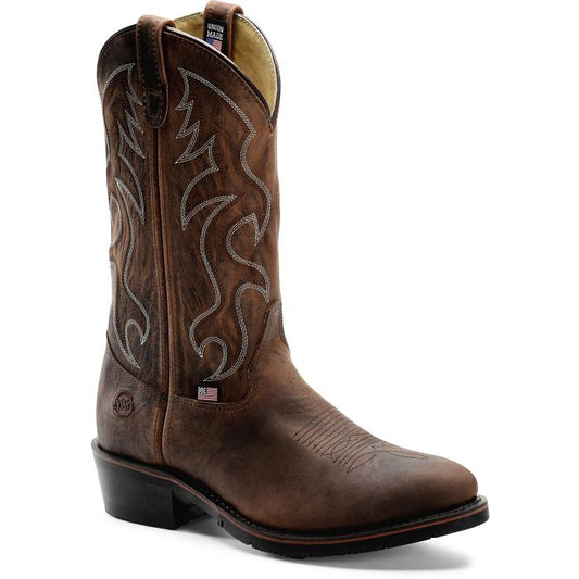 Double H 3282 Robert 12" Domestic AG7™ Work Western