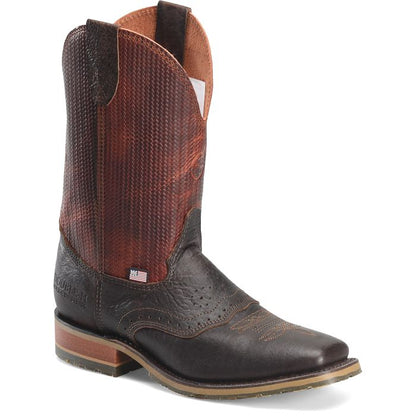 Double H DH4654 Baler Brown Distressed Bison