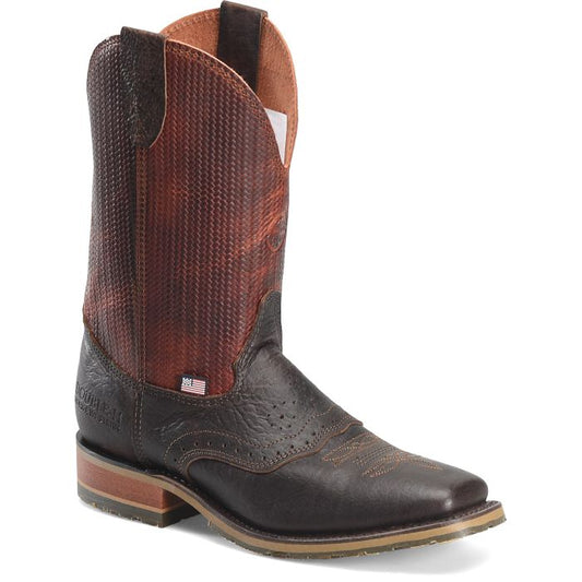 Double H DH4654 Baler Brown Distressed Bison