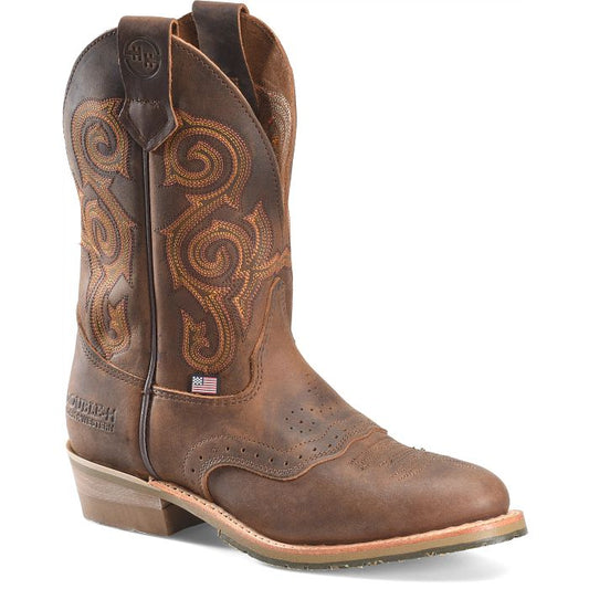 Double H DH4663 Rockdale U Toe Bull Folk Lore ICE