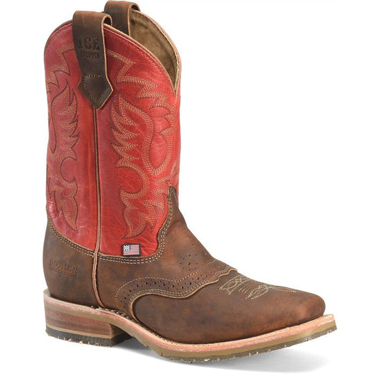 Double H DH4665 Boone Red Top 11'' I.C.E Saddle Vamp