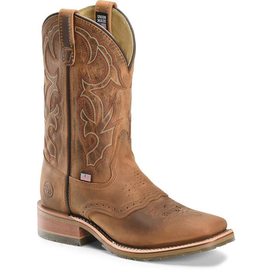 Double H DH3560 Jase 11" Domestic Wide Square Toe ICE™ Roper