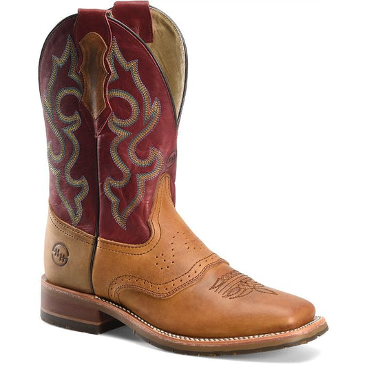 Double H DH8556 Odie Red Saddle Vamp ICE