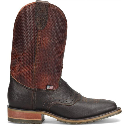 Double H DH4654 Baler Brown Distressed Bison