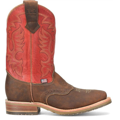 Double H DH4665 Boone Red Top 11'' I.C.E Saddle Vamp