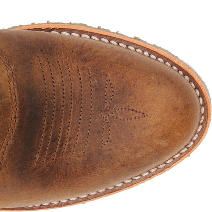 Double H DH5159 Daniela 12" Brown Pull On Round Toe ICE