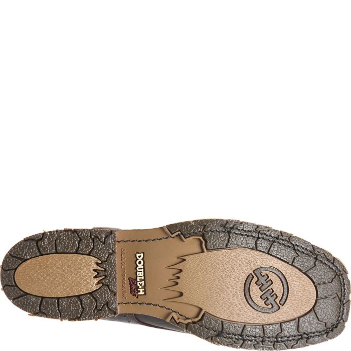 Double H DH4654 Baler Brown Distressed Bison
