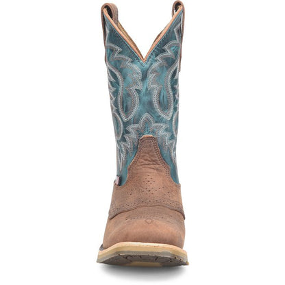 Double H DH4672 Hudson Blue Top 11'' I.C.E Saddle Vamp