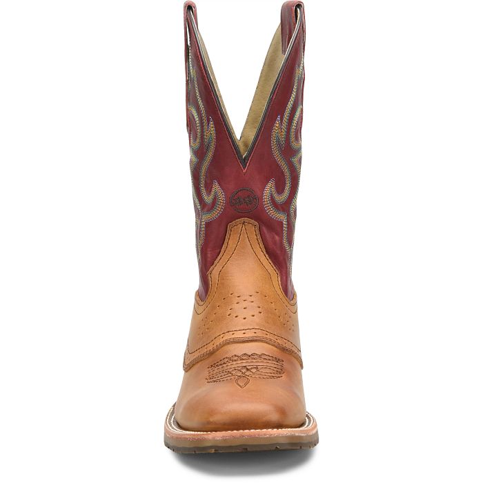 Double H DH8556 Odie Red Saddle Vamp ICE
