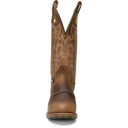 Double H DH5159 Daniela 12" Brown Pull On Round Toe ICE