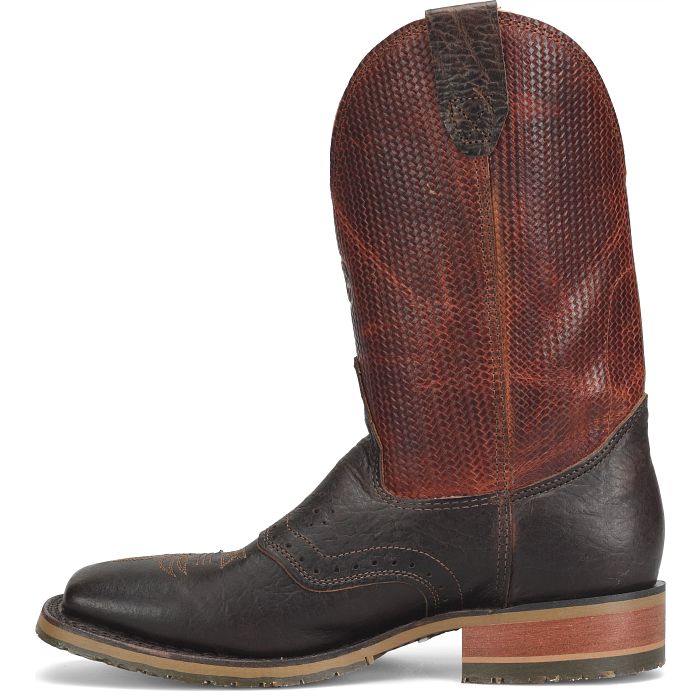Double H DH4654 Baler Brown Distressed Bison
