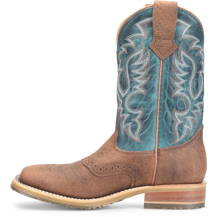 Double H DH4672 Hudson Blue Top 11'' I.C.E Saddle Vamp
