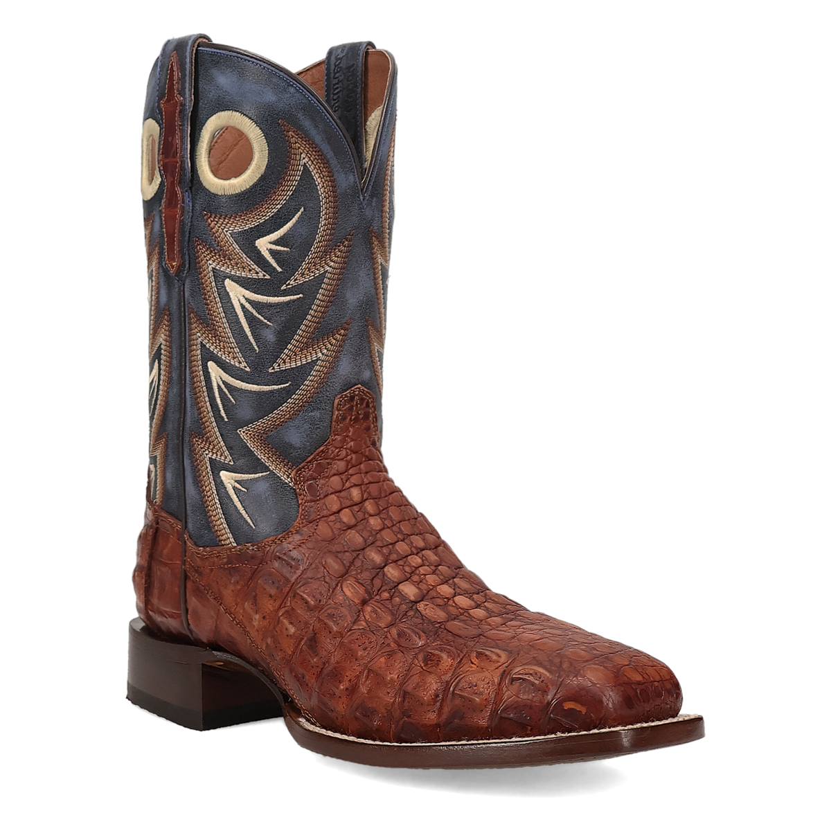 Dan Post DP5239 Marsh Caiman Cognac / Blue Boot