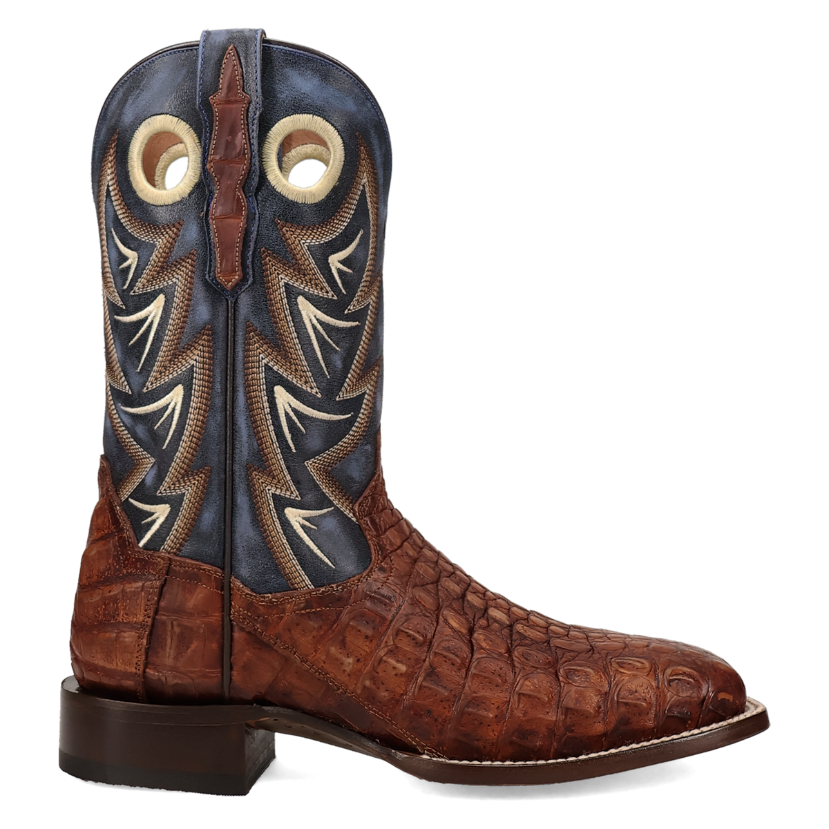 Dan Post DP5239 Marsh Caiman Cognac / Blue Boot