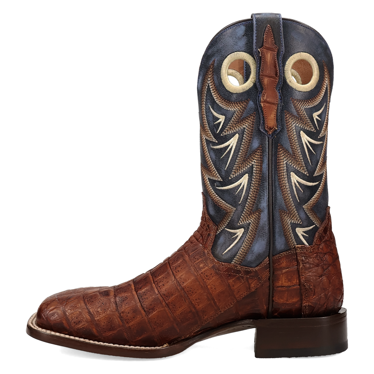 Dan Post DP5239 Marsh Caiman Cognac / Blue Boot