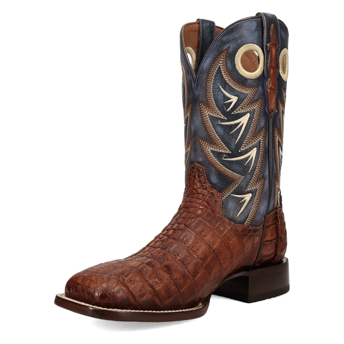 Dan Post DP5239 Marsh Caiman Cognac / Blue Boot