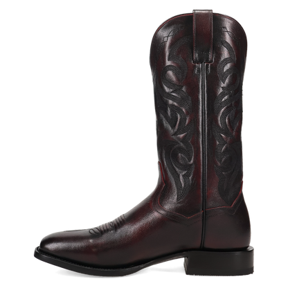 Dan Post DP7086 Black Cherry Remington Square Toe