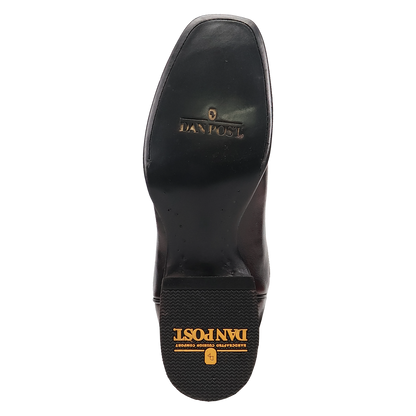 Dan Post DP7086 Black Cherry Remington Square Toe