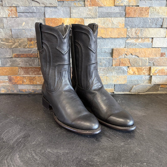 Los Altos 8165191442 Black Zipper Roper Size 13D