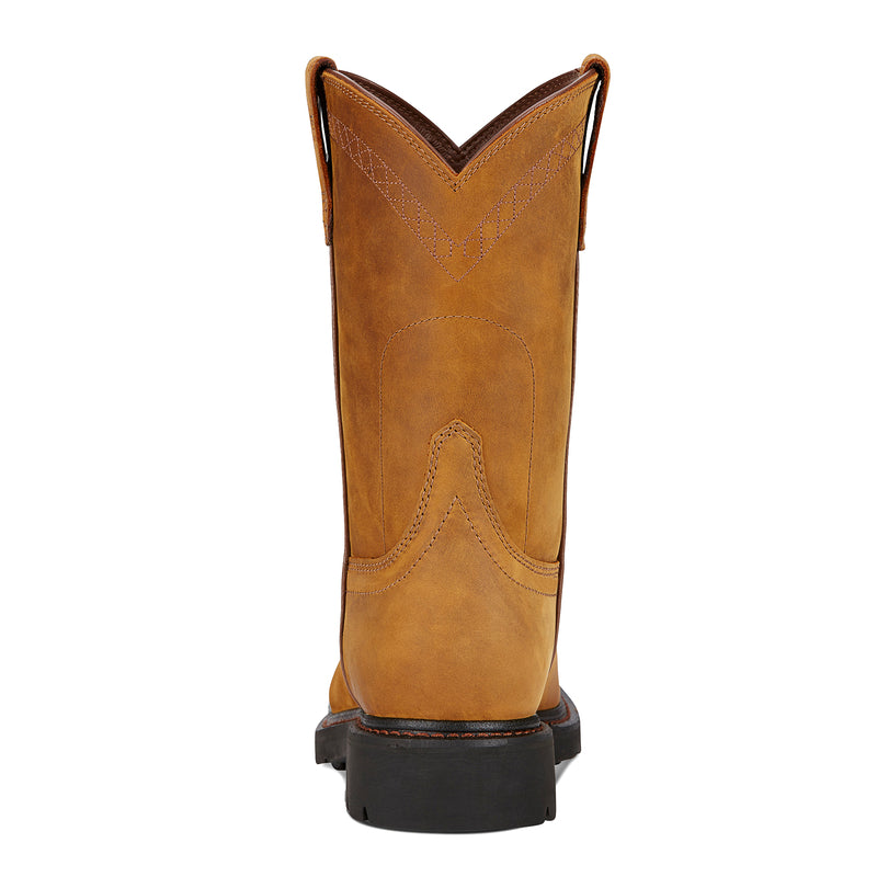 Ariat 10004986 - Men's Sierra Round Toe Work Boot, Aged Bark