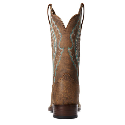 Ariat 10034163 PrimeTime Western Boot Tack Room Brown