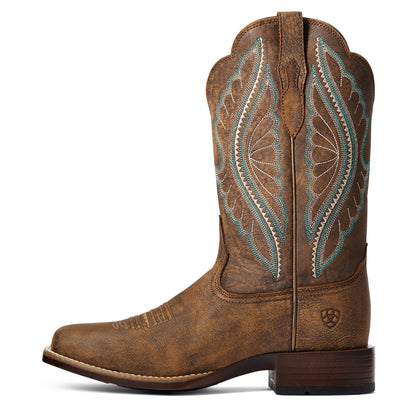 Ariat 10034163 PrimeTime Western Boot Tack Room Brown