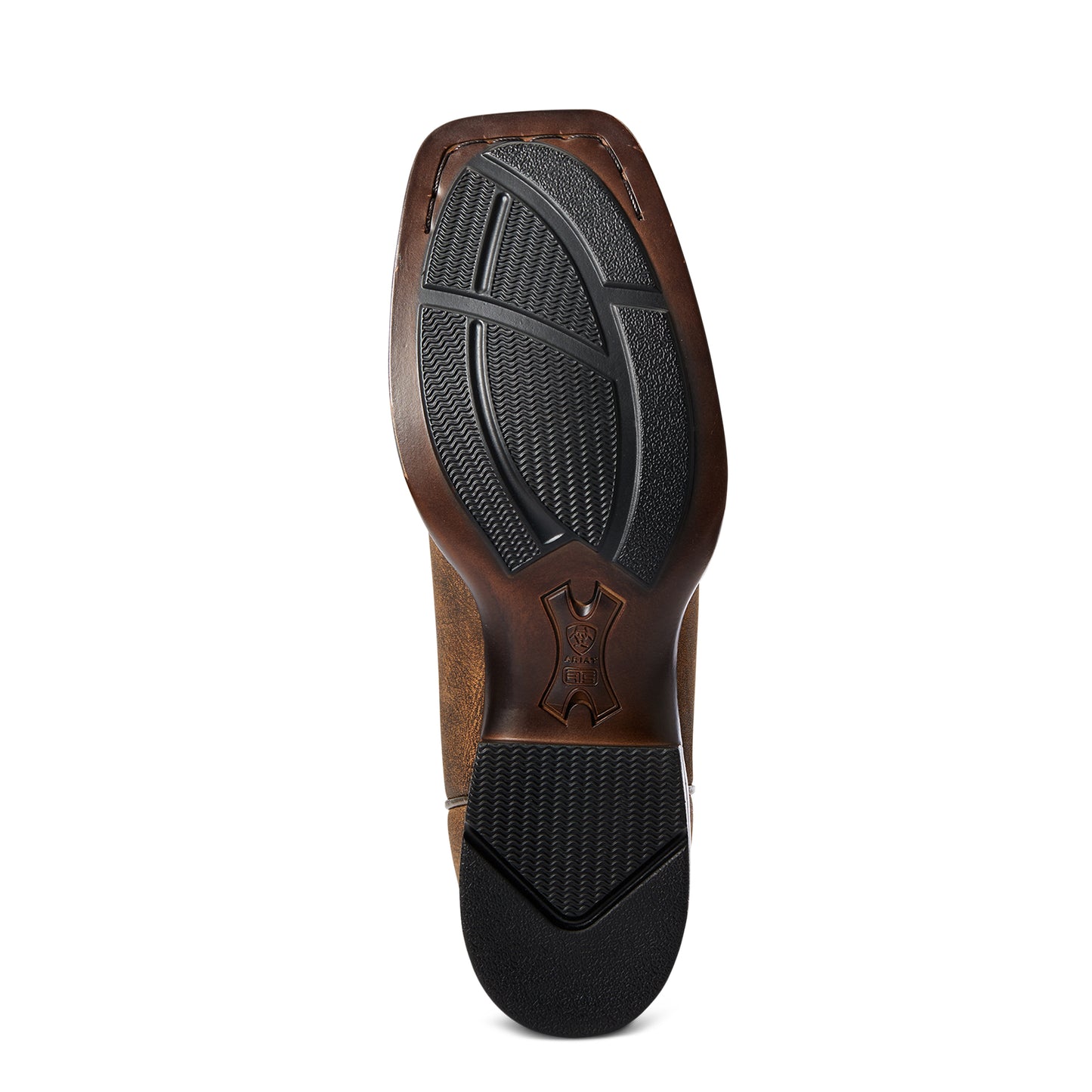 Ariat 10034163 PrimeTime Western Boot Tack Room Brown