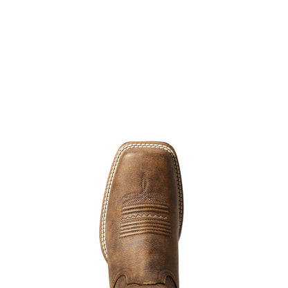 Ariat 10034163 PrimeTime Western Boot Tack Room Brown