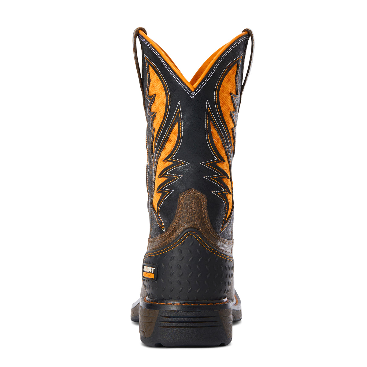 Ariat 10034159 Work VentTEK Boot Coca Brown / Orange Vent