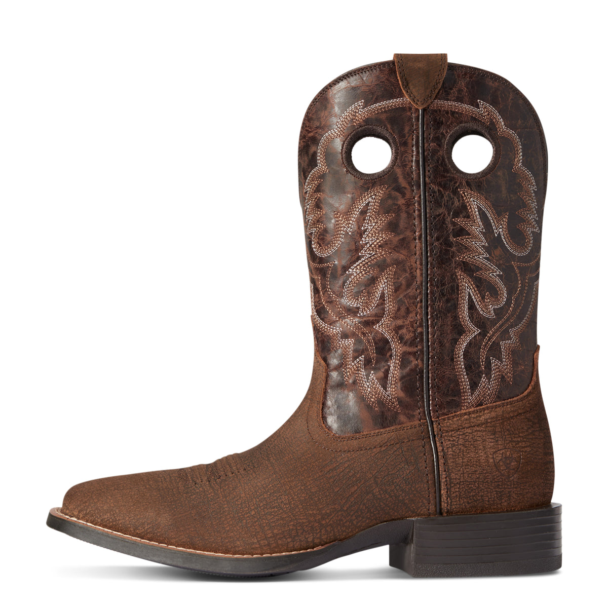 Ariat 10038502 MNS SPORT BUCKOUT ROUGH GINGER/RSTD IRON